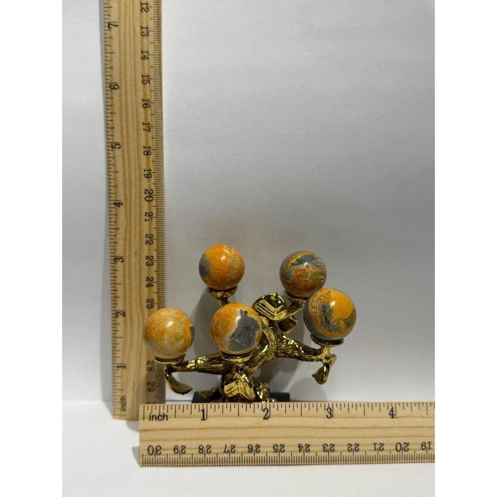 Yellow Jasper Tree Set
